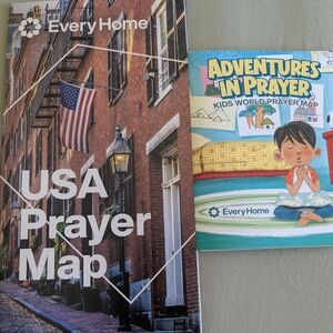 Every Home USA Prayer Map and Kids Prayer Book